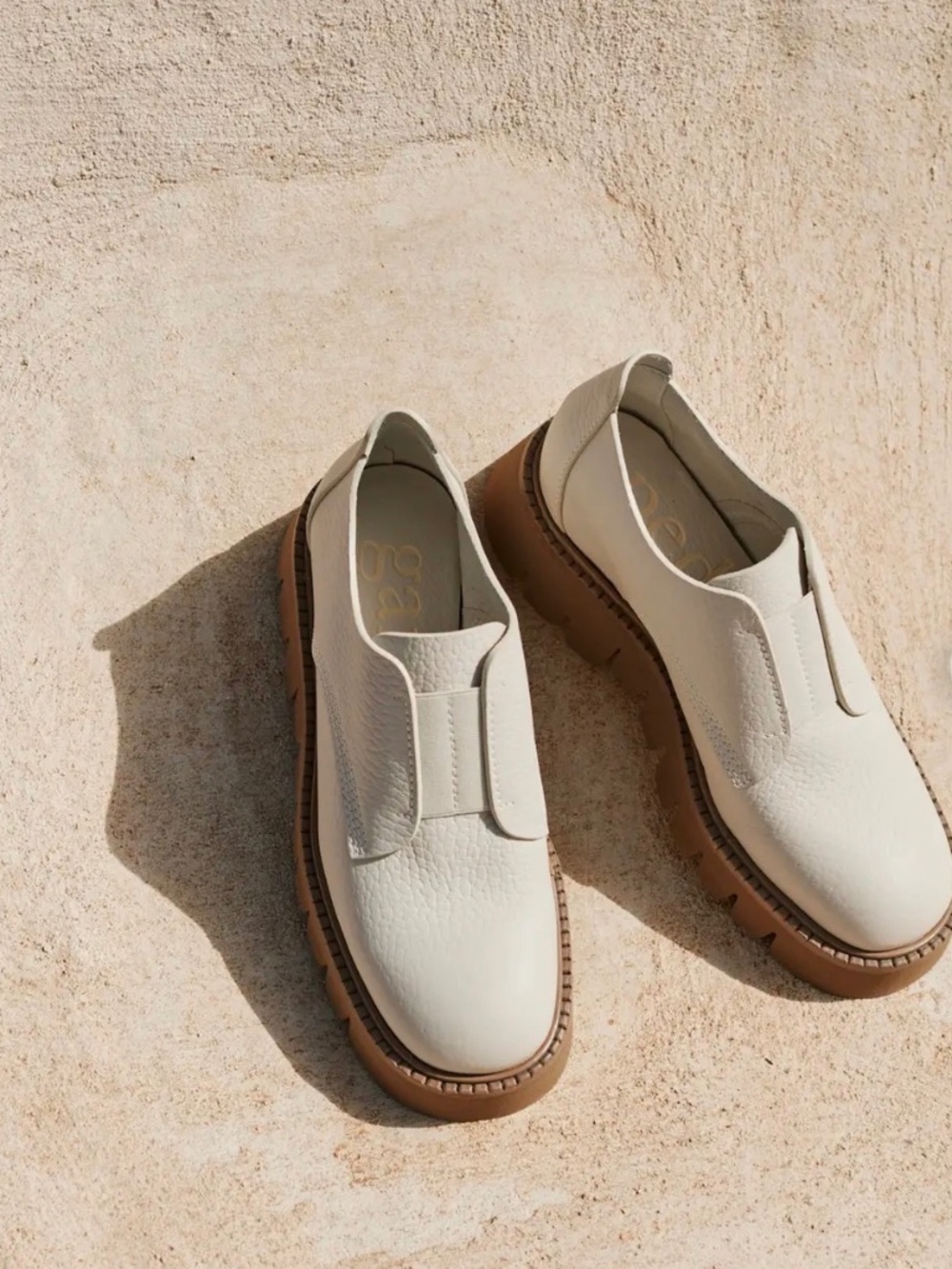 Pedro Garcia Silvia Shoes size 37.5 in basmati white